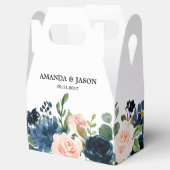 Ballotins Mariage Boho bleu bleu bleu rose bleu marine (Ouvert)