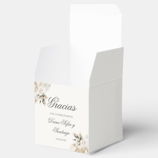 Ballotins Mariage Boho espagnol (Ouvert)