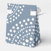 Ballotins Mariage Boho moderne Denim Blue (Arrière)