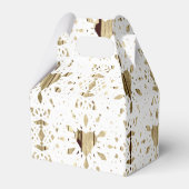 Ballotins Mariage campagnard de coeur en bois rustique et de (Arrière)