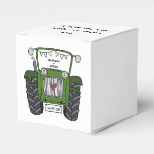 Ballotins Mariage campagnard Tracteur personnalisé Ballotin 