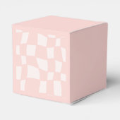 Ballotins Mariage Carré rose (Arrière)