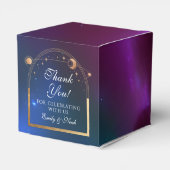 Ballotins Mariage Céleste Blanc Or Sun Moon Stars (Arrière)