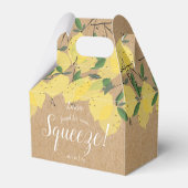 Ballotins Mariage Champêtre avec Citron : Squeeze de Main de (Arrière)