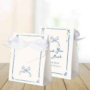 Ballotins Mariage Champêtre Bleu à la Main