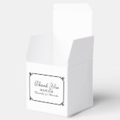 Ballotins Mariage chic Black Deco (Ouvert)