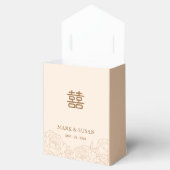 Ballotins Mariage chinois Elégant Double Bonheur (Ouvert)