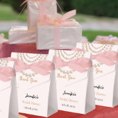 Ballotins Mariage civil pearls Prosecco bulles roses