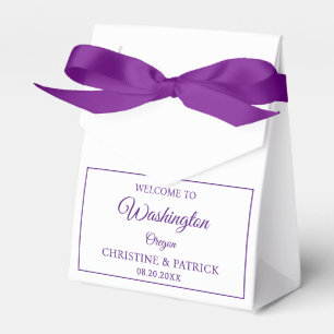 Ballotins Mariage classique Bienvenue Cadeaux de mariage per