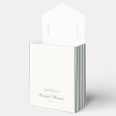 Ballotins Mariage Classique de Style Script avec Rayures Ver (Ouvert)