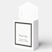 Ballotins Mariage Classique Noir et Blanc (Ouvert)