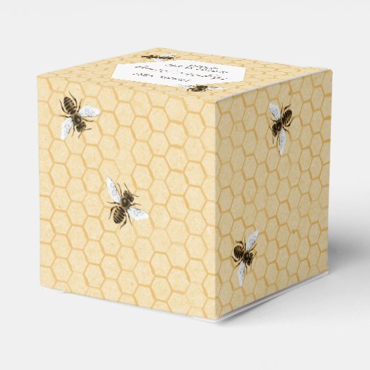 Ballotins Mariage d'abeilles vintages (Arrière)