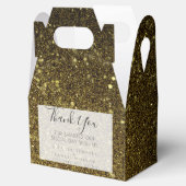 Ballotins Mariage d'âge noir et or (Ouvert)