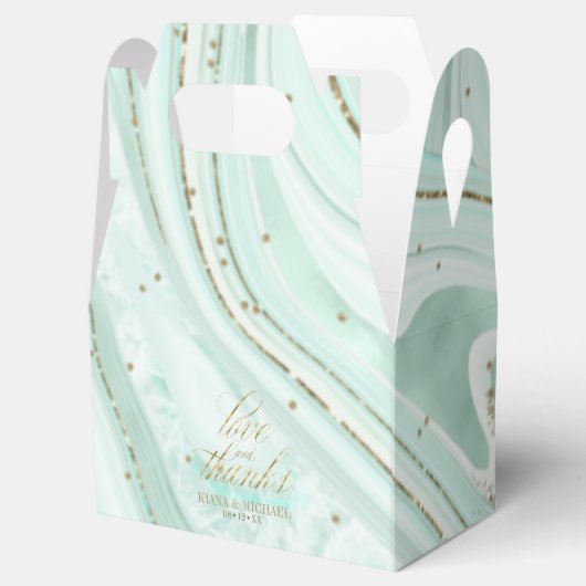 Ballotins Mariage d'agrégation Abstrait Mint V1 ID827 (Ouvert)