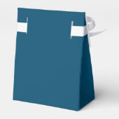 Ballotins Mariage d'amour bleu simple et élégant ScrIpt (Arrière)