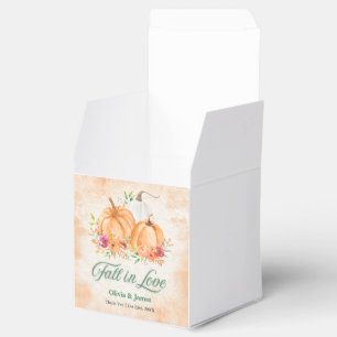 Ballotins Mariage d'amour de citrouille d'automne 