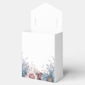 Ballotins Mariage d'aquarelle bleu et mauve (Ouvert)