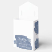 Ballotins Mariage d'aquarelle bleu foncé (Ouvert)