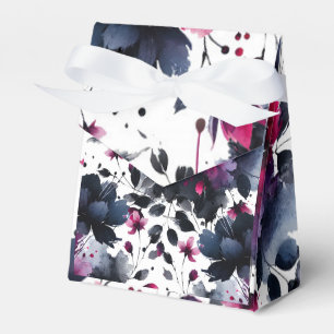 Ballotins Mariage d'aquarelle couleur rose et bleu épais