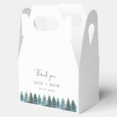 Ballotins Mariage d'aquarelle d'hiver (Ouvert)