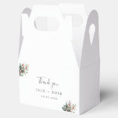 Ballotins Mariage d'aquarelle d'hiver (Ouvert)