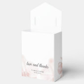 Ballotins Mariage d'aquarelle d'orchidée rose poussiéreux (Ouvert)