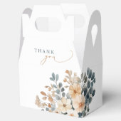 Ballotins Mariage d'aquarelle florale moelleuse (Ouvert)