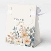 Ballotins Mariage d'aquarelle florale moelleuse (Arrière)