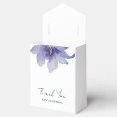 Ballotins Mariage d'aquarelle Iris violet (Ouvert)