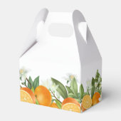 Ballotins Mariage d'aquarelle mandarin orange (Arrière)