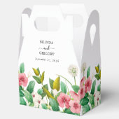 Ballotins Mariage d'aquarelle périphérique fleur sauvage (Ouvert)