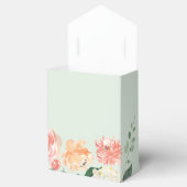 Ballotins Mariage d'aquarelle rose orange vif (Ouvert)