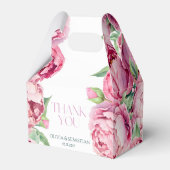 Ballotins Mariage d'aquarelle rose pâle (Arrière)