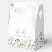 Ballotins mariage d'art de l'aquarelle florale de prairie fl (Ouvert)