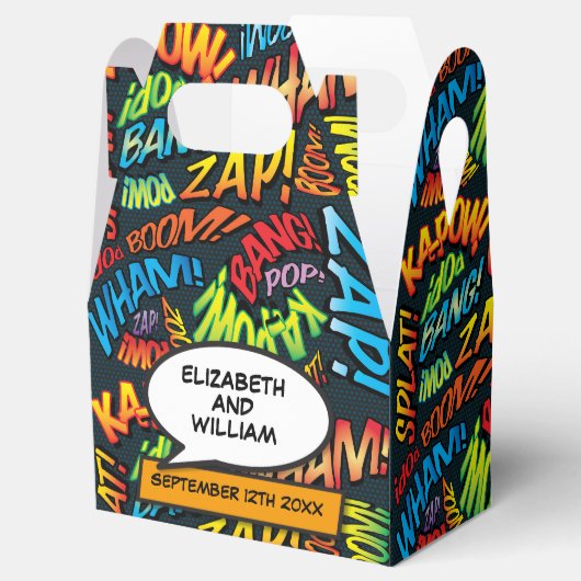 Ballotins Mariage de bandes dessinées tendance (Ouvert)