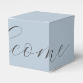 Ballotins Mariage de bienvenue chic Dusty (Verso)