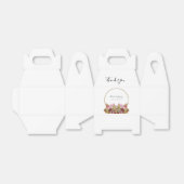 Ballotins Mariage de bouquet de fleurs sauvages rustiques (Déplié)