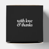 Ballotins Mariage de Burlap Vintage rustique (Haut)