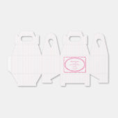 Ballotins Mariage de cadre à main rose lunaire (Déplié)