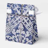 Ballotins Mariage de carreaux portugais rustiques (Arrière)