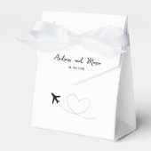 Ballotins Mariage de carte d'embarquement de destination pho (Verso)