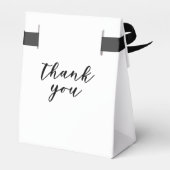 Ballotins Mariage de collation noir élégant classique (Arrière)