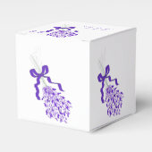 Ballotins Mariage de conception de lavande (Verso)