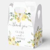 Ballotins Mariage de couleur jaune pâle (Ouvert)