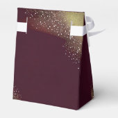 Ballotins Mariage de Crimson profond de nuit étoilé (Arrière)