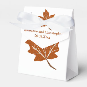 Ballotins Mariage de design d'automne