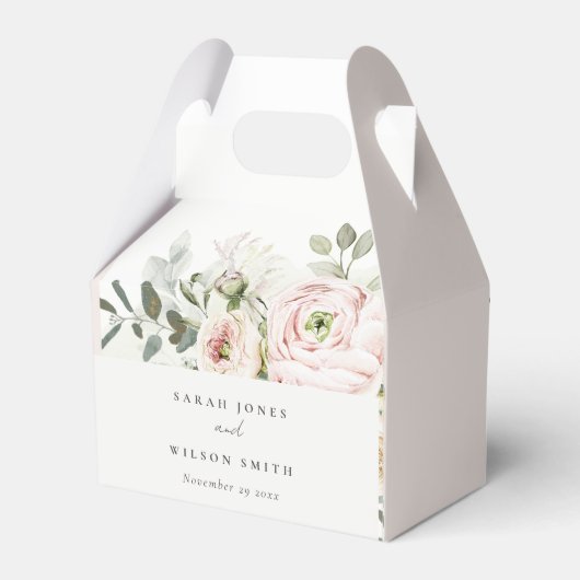 Ballotins Mariage de feuillage Eucalyptus Pink (Arrière)