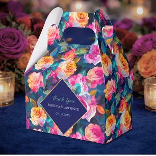 Ballotins Mariage de fleurs colorées élégantes