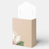 Ballotins Mariage de fleurs du sud de Magnolia | Antique Blu (Ouvert)