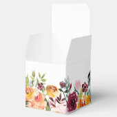 Ballotins Mariage de fleurs florales de Bourgogne d'automne (Ouvert)